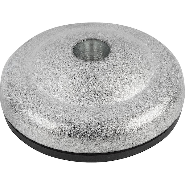 Kipp Plate Eco, Form:B Zinc, Anti-Slip Plate, D=40 K0428.20401 - main